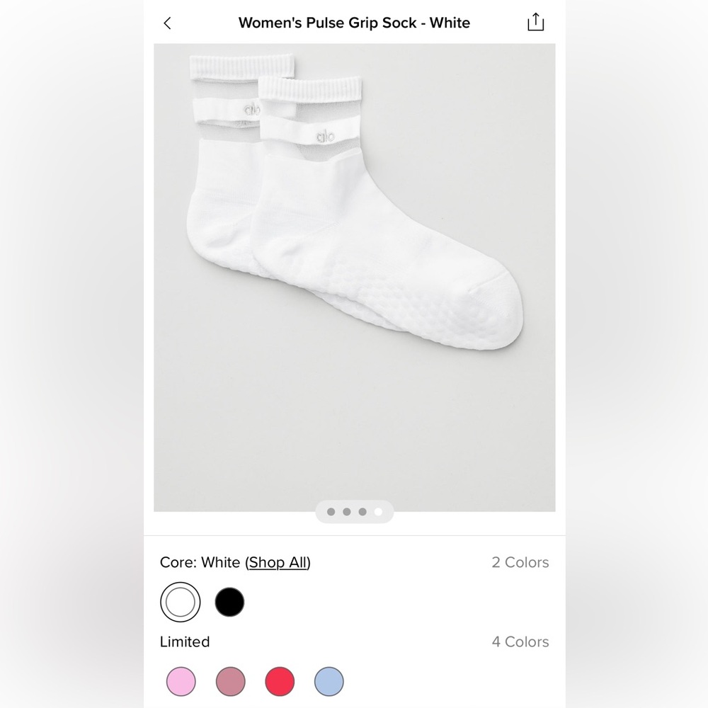ALO Yoga women’s pulse grip socks
